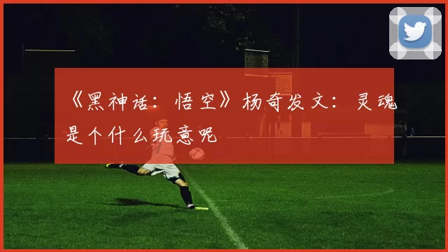 《黑神话：悟空》杨奇发文：灵魂是个什么玩意呢