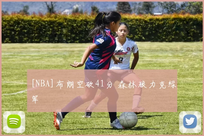 [NBA]布朗空砍41分 森林狼力克绿军